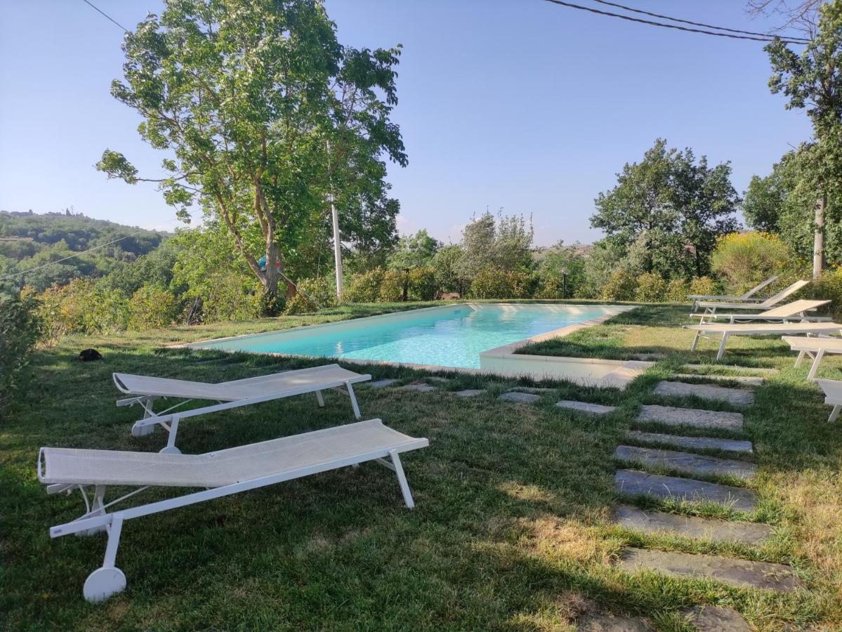 Agriturismo La Poderina Bagno Vignoni Eksteriør billede