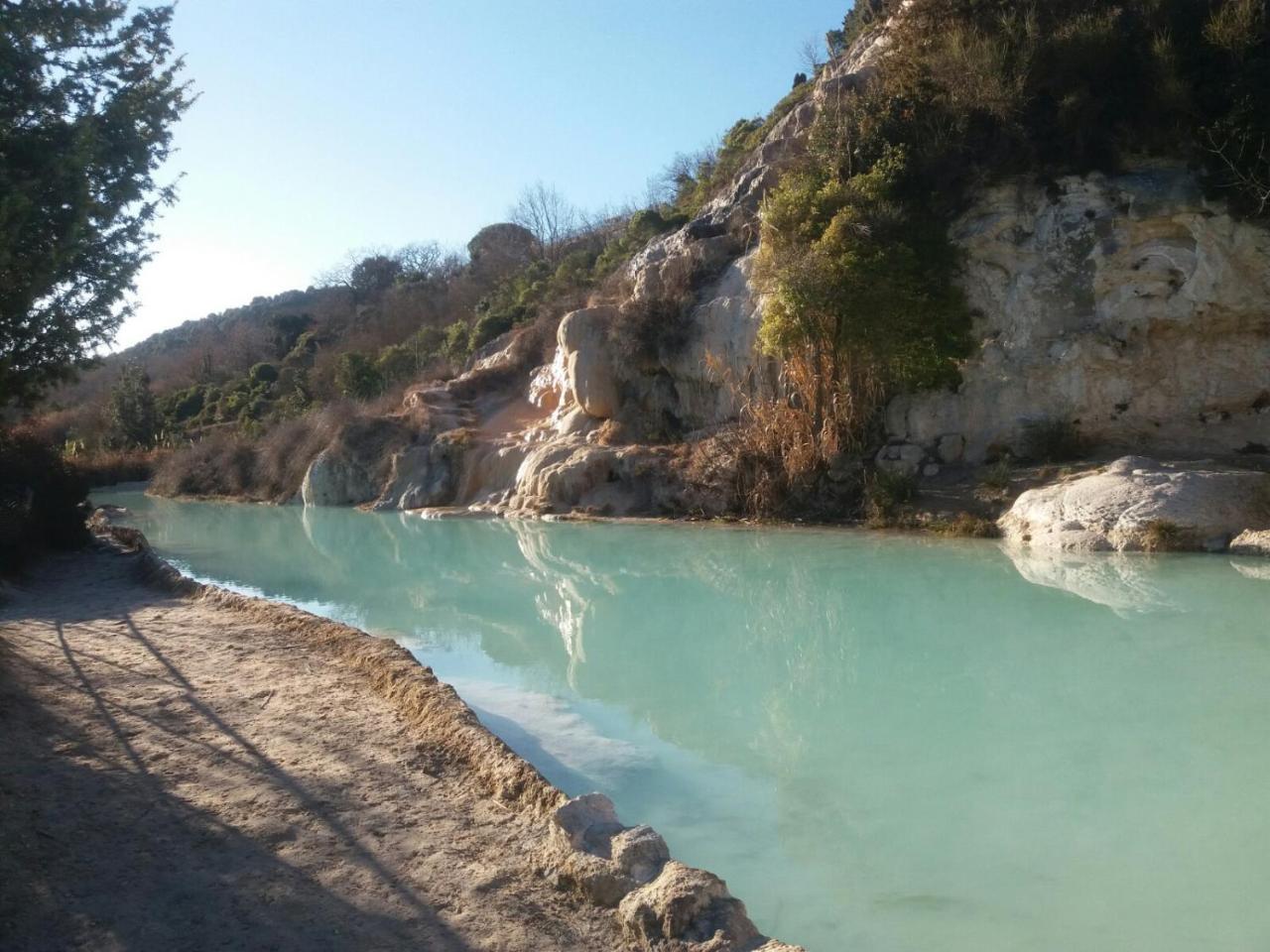 Agriturismo La Poderina Bagno Vignoni Eksteriør billede