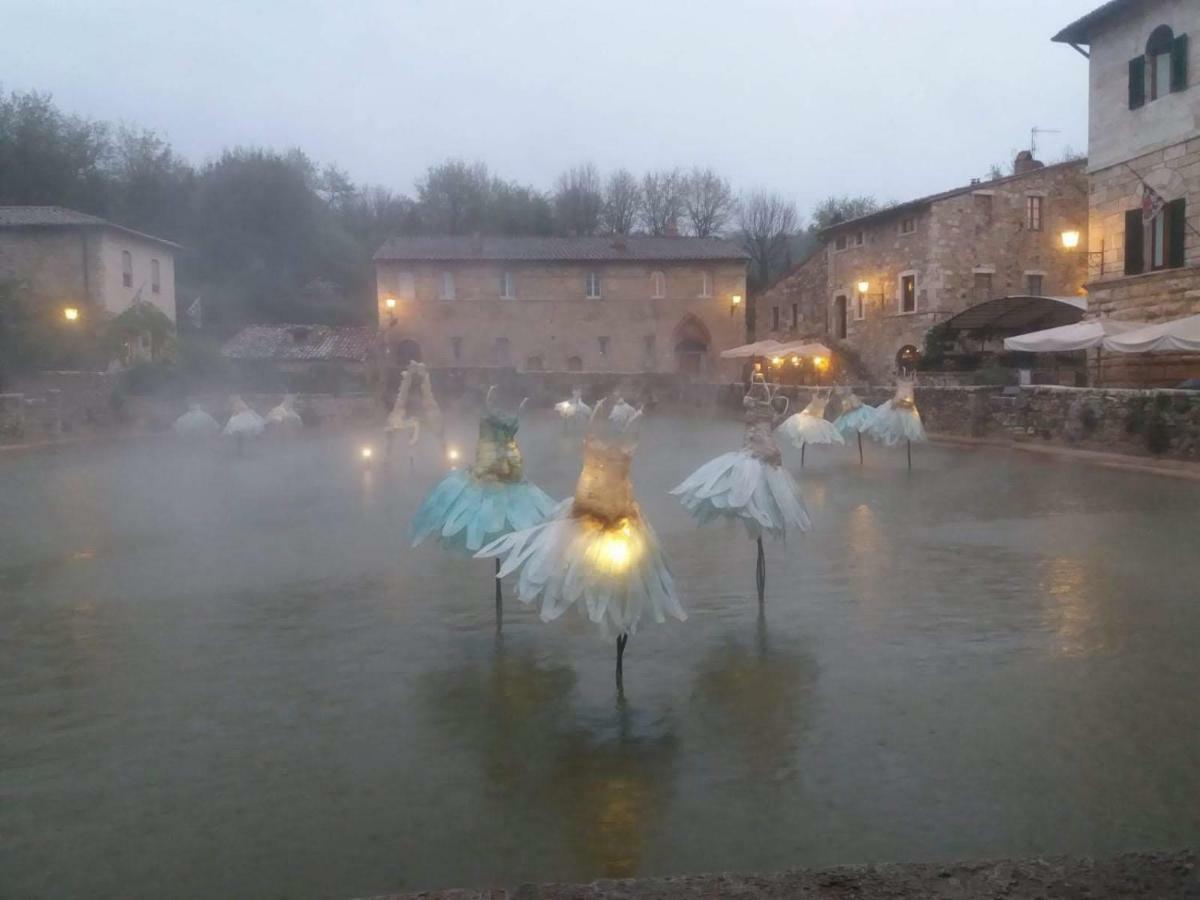 Agriturismo La Poderina Bagno Vignoni Eksteriør billede